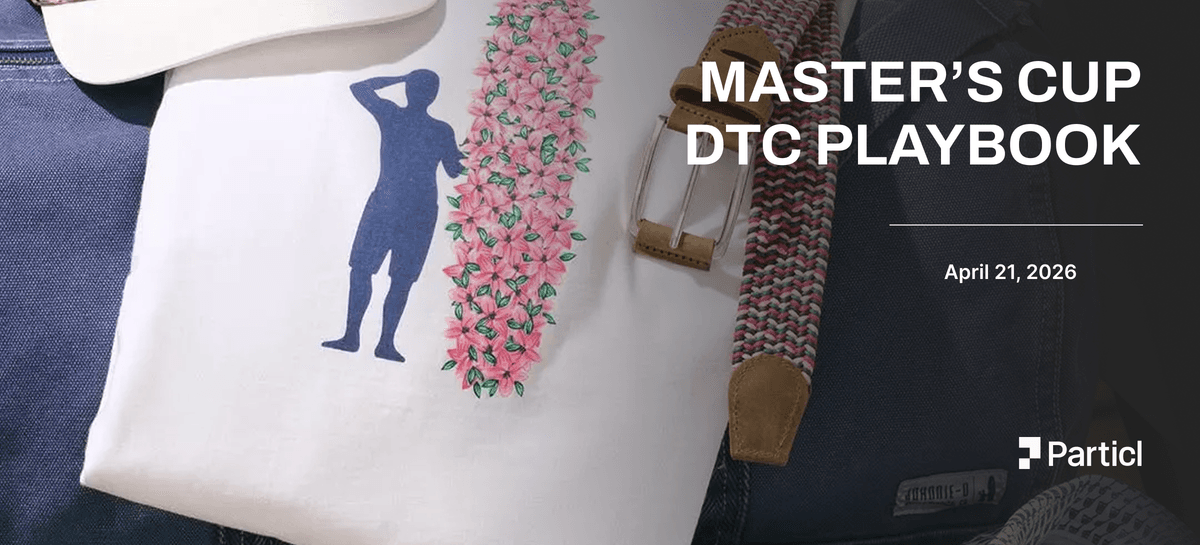 Merchandising Playbook: The Masters Moment for DTC Golf and Lifestyle
